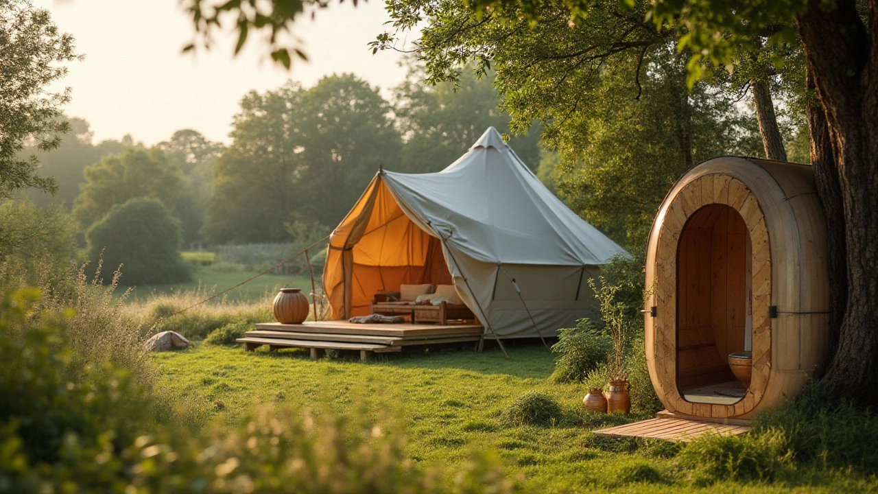 Do Glamping Tents Include Toilets? Exploring Eco-Friendly Accommodations