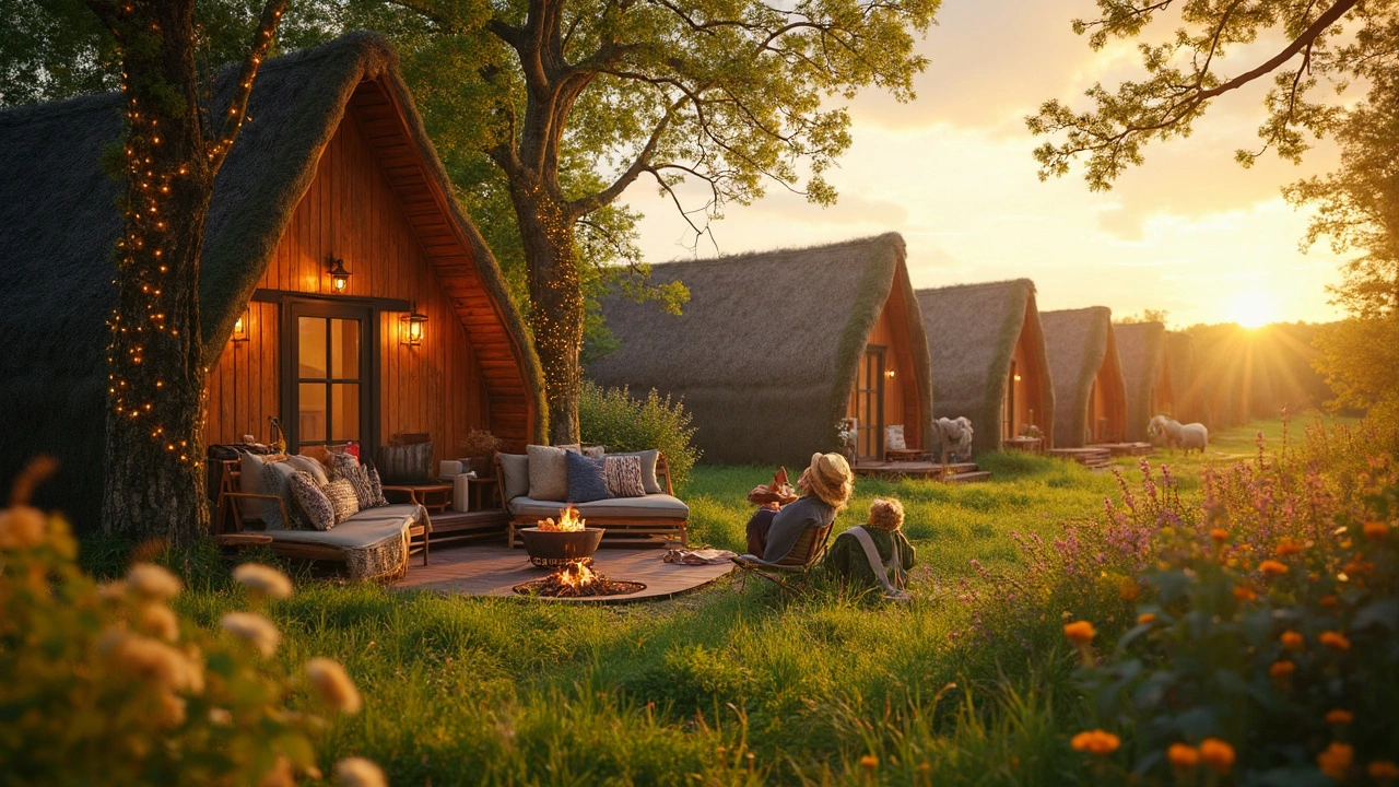 Glamping Cottages: What's the Real Point?