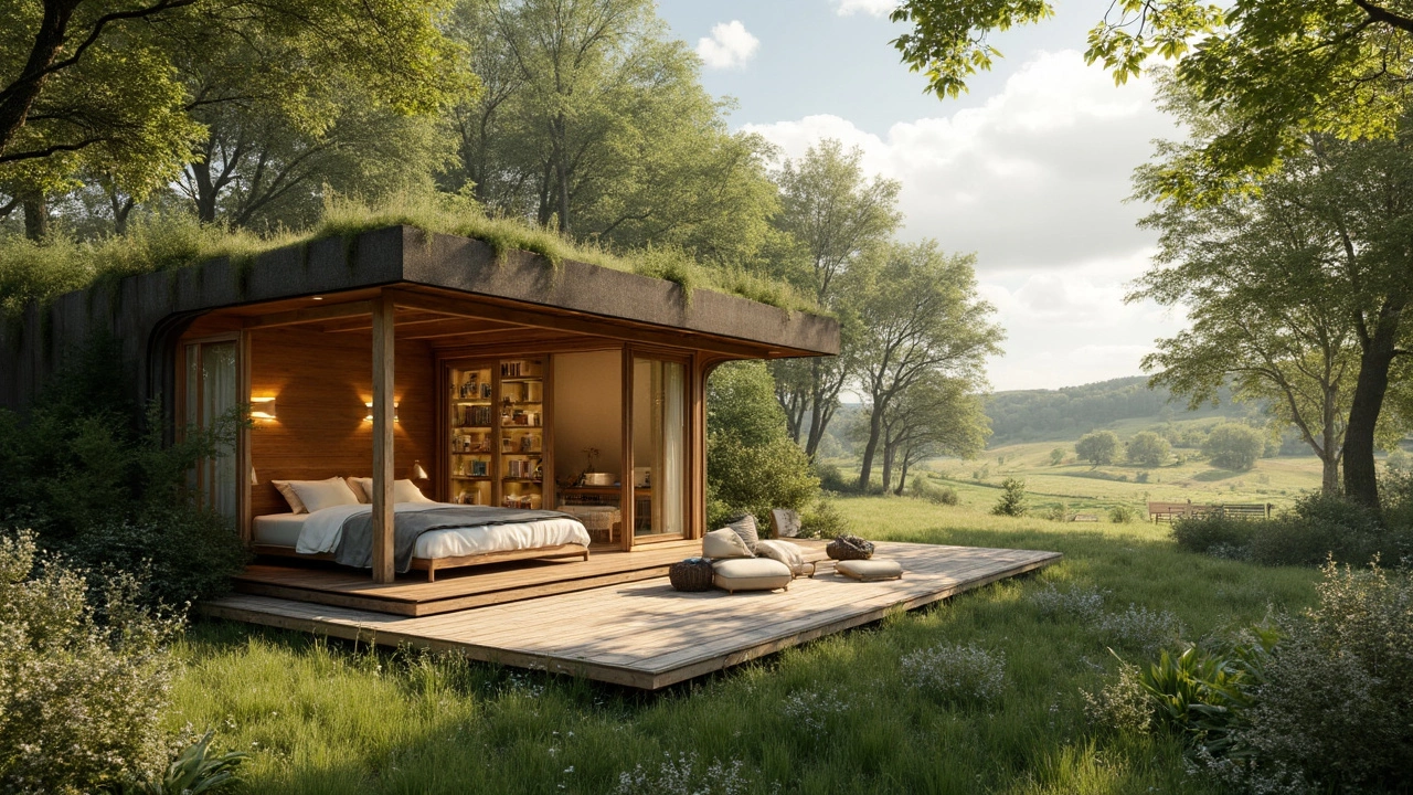 Luxury Camping: The Eco-Friendly Cottage Experience