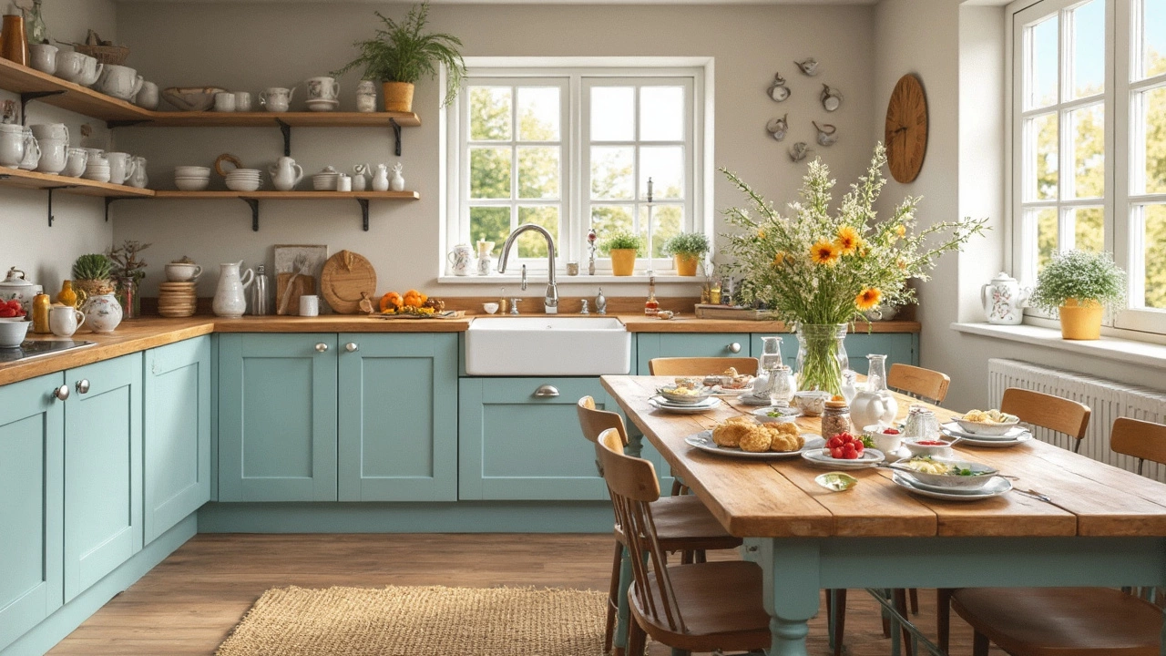 Mixing Vintage Finds with Natural Materials
