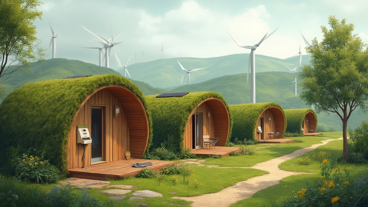 How Modern Glamping Sites Power Up